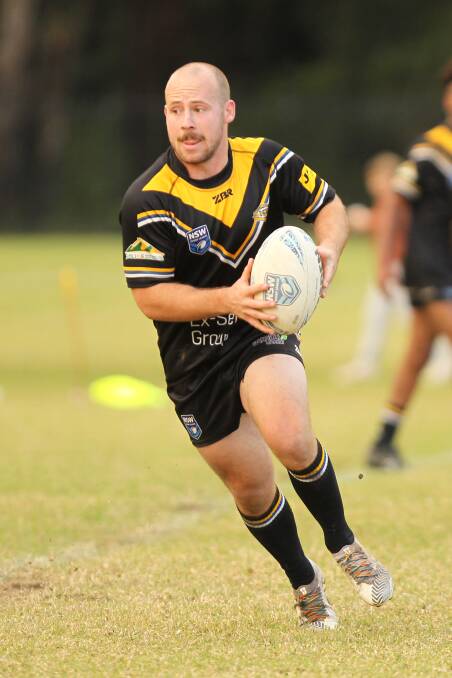 SKIPPER: Jets' Adam Quinlan in action against Jamberoo earlier this year. Picture: DAVID HALL