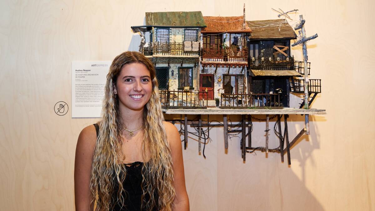 Major work: A sculpture by former Figtree High School student Audrey Napper has been chosen for ARTEXPRESS 2023. Picture: Art Gallery of NSW/Christopher Snee 