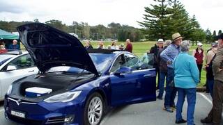 Electric blue: Southcoast Health & Sustainability Alliance (SHASA) is holding an Electric Vehicle Expo at Batemans Bay this weekend. Picture: Supplied