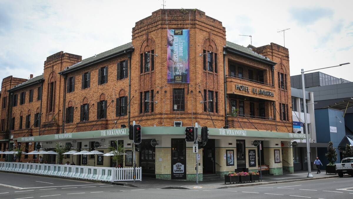 Wartime effort: The Illawarra Hotel in Wollongong first opened in 1938. Picture: Wesley Lonergan