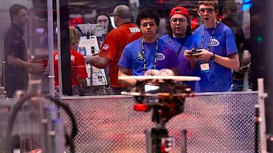 Robotic champions: The FIRST Robotics Competition will be held in Wollongong this weekend. Picture: Eventbrite