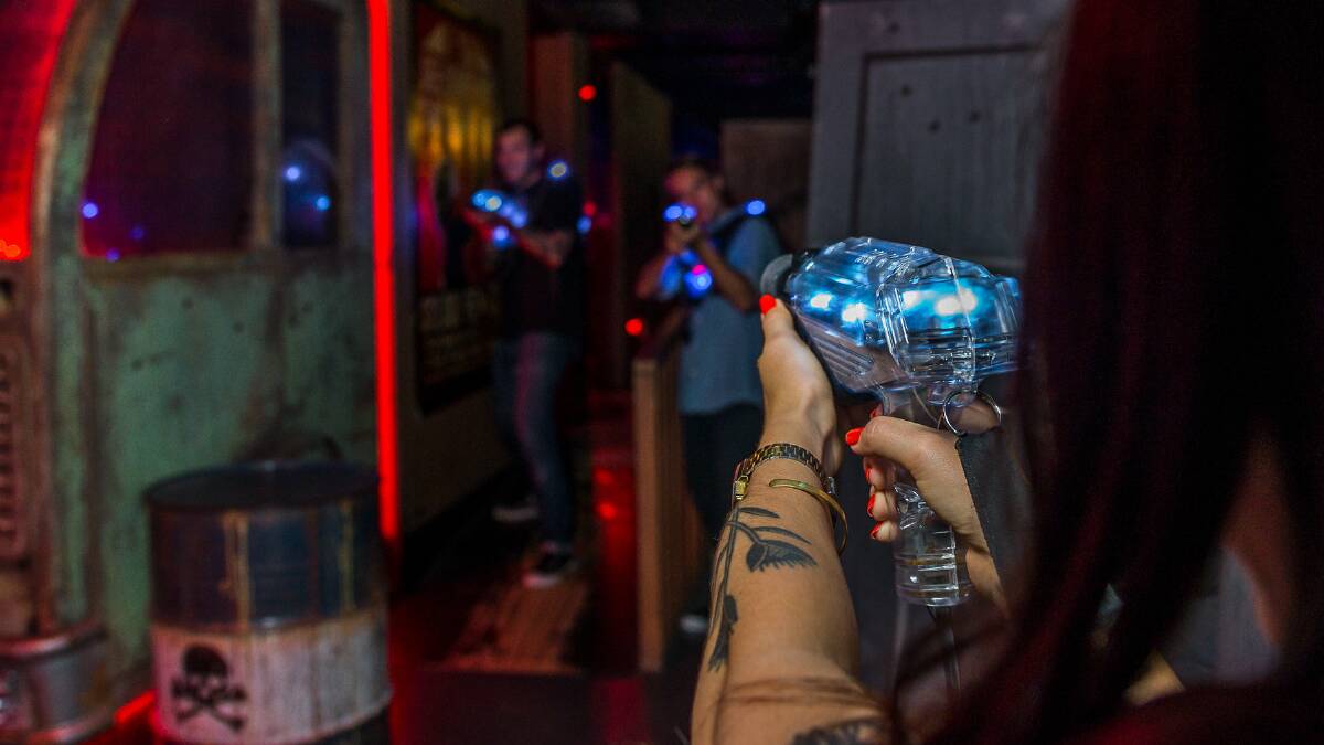 The venue will include a 24-player laser tag arena. Picture: Supplied