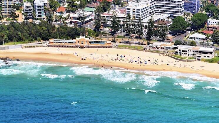 All-year-round patrols: North Wollongong beach. Picture: Visit NSW