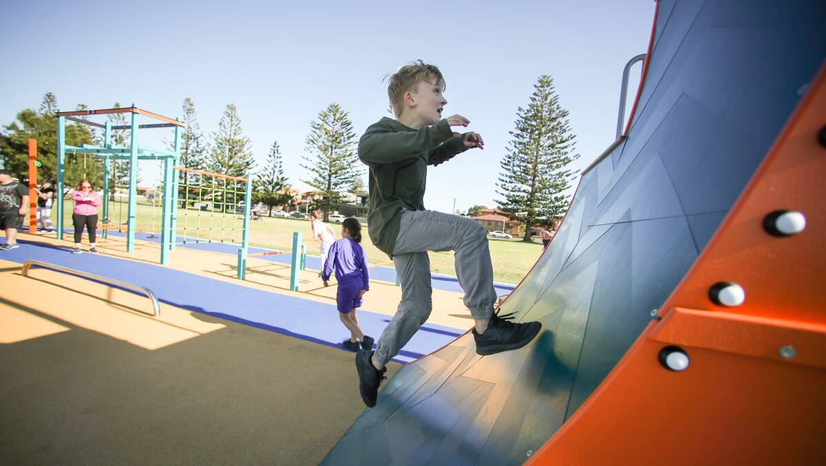 Young at heart: Reddall Reserve playground has been designed with younger children in mind. Picture: Adam McLean