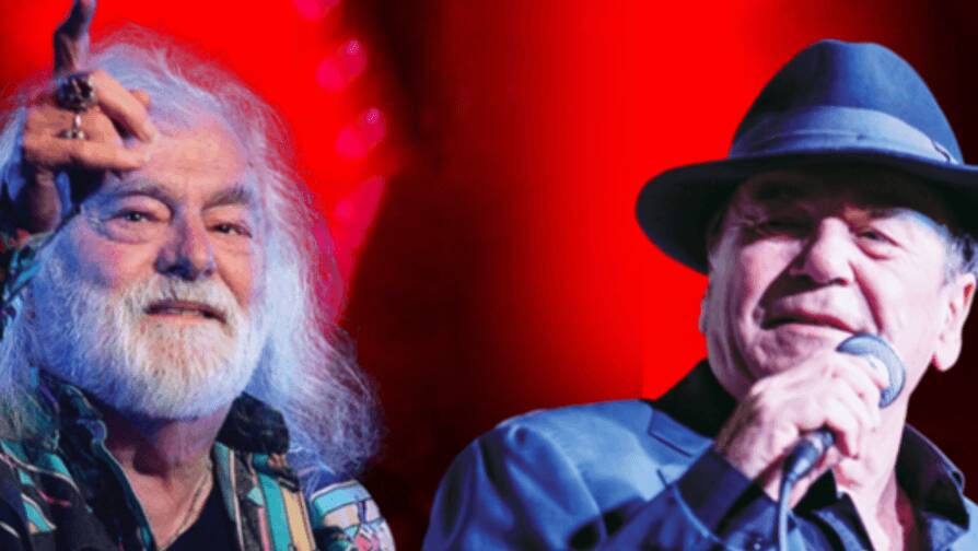 The Two Amigos: Brian Cadd and Glenn Shorrock are coming to Wollongong. Picture: Supplied 