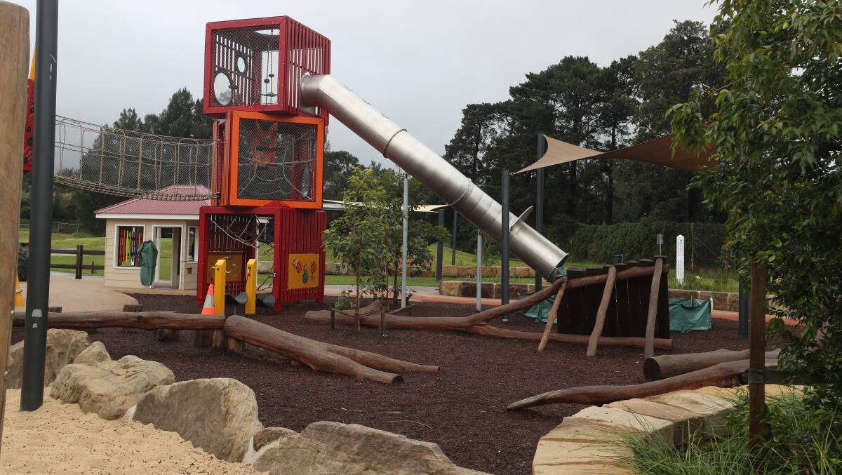 New addition: Boongaree Rotary Nature Play Park at Berry opened in January 2022. Picture: Robert Peet