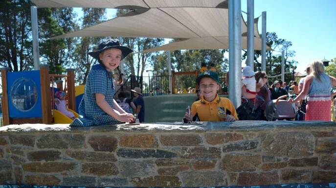 Ninjas welcome: Charles Harper Park Playground, Helensburgh.
Picture: Wollongong Council 