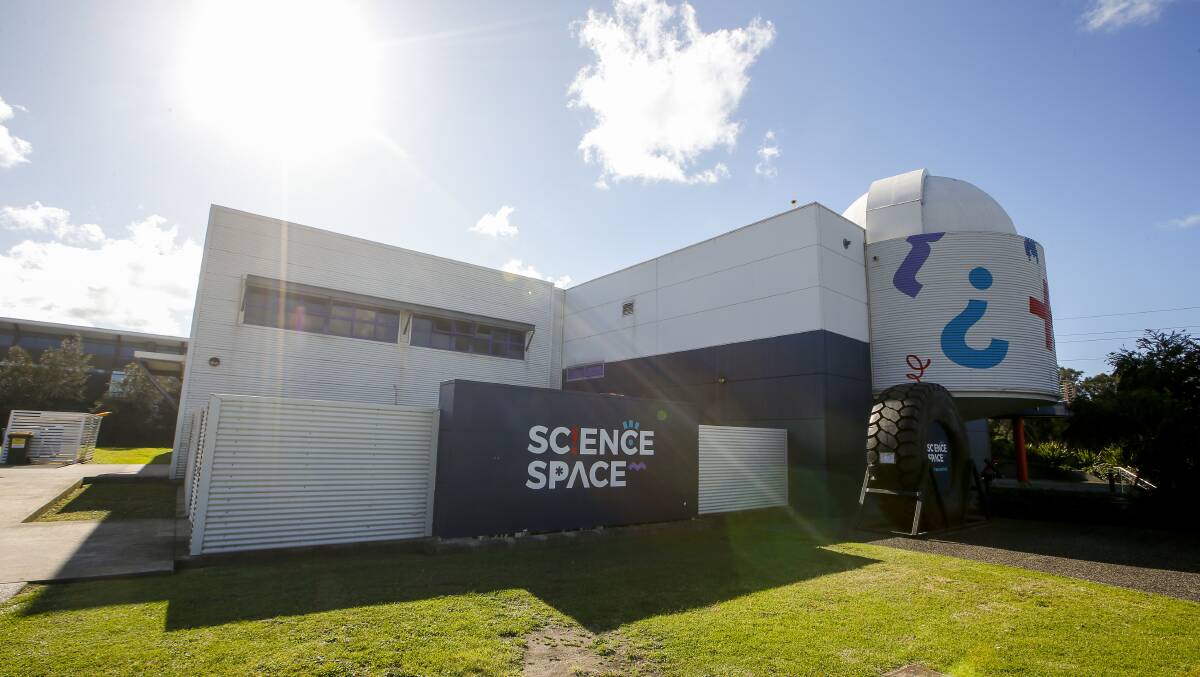 STEM fun: Wollongong University Science Space is open during school holidays. Picture: Anna Warr