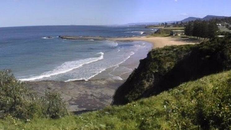 Beachside spot: Coledale beach camping reserve borders Coledale beach. Picture: Visit NSW