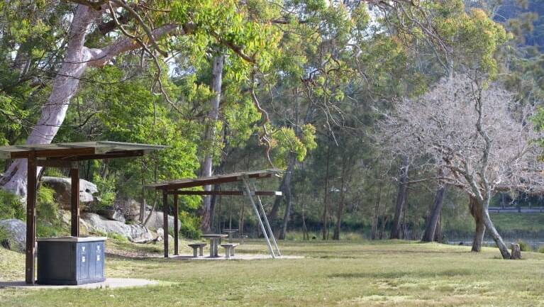 Prime spot: Currawong Flat picnic area in the Royal National Park. Picture: NSW National Park & Wildlife Service/Nick Cubbin