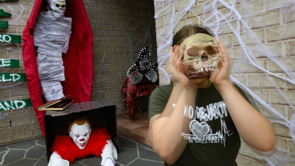 Spooky night: Smiths Haunted House and Horror Maze is back this Halloween. Picture: Adam McLean