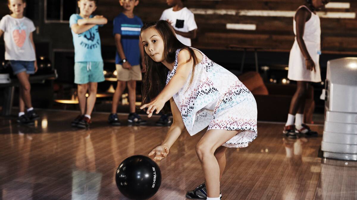 Strike!: Funlab's new Strike Bowling and laser tag venture will open at Wollongong Central in April. PIcture: Supplied