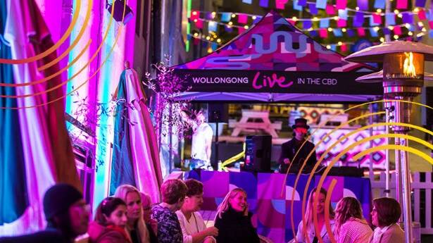 Party time: The fun will not end at the end of the day, with plenty to do after dark. Picture: Wollongong Council