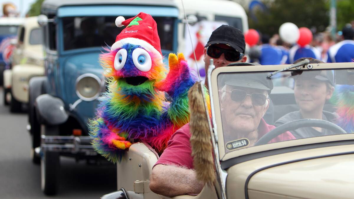 Community event: The Gerringong Street Parade is a much-loved annual event. Picture: Sylvia Liber 