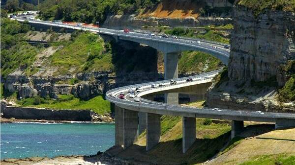 Just drive: Sea Cliff Bridge is just one of the attractions you will pass on the Grand Pacific Drive. 