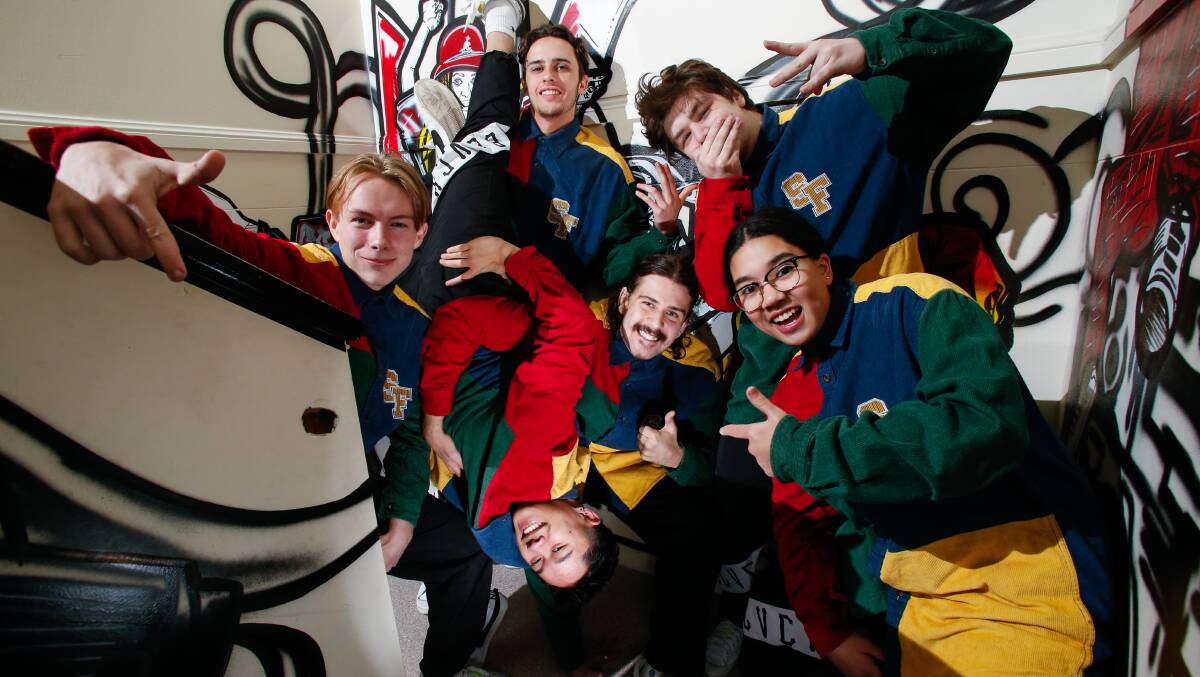Wollongong dance crew Sweet Feet are heading to the world championships. Picture:Anna Warr