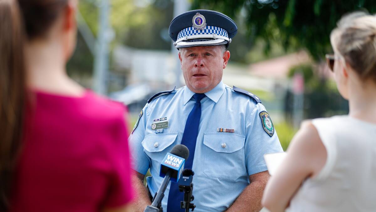Positive results: Superintendent Craig Ireland says tips from the public are invaluable. Picture:Adam McLean