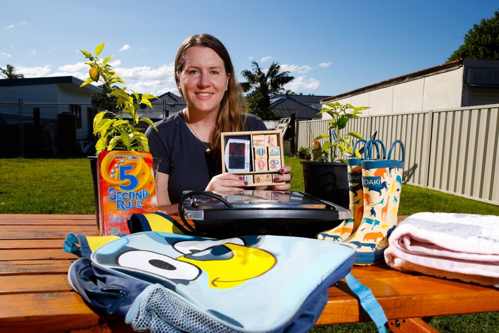 Samantha Waterhouse has created a Wollongong chapter of the 'Buy Nothing' movement, aiming to bring together sustainability and community. Picture:Anna Warr