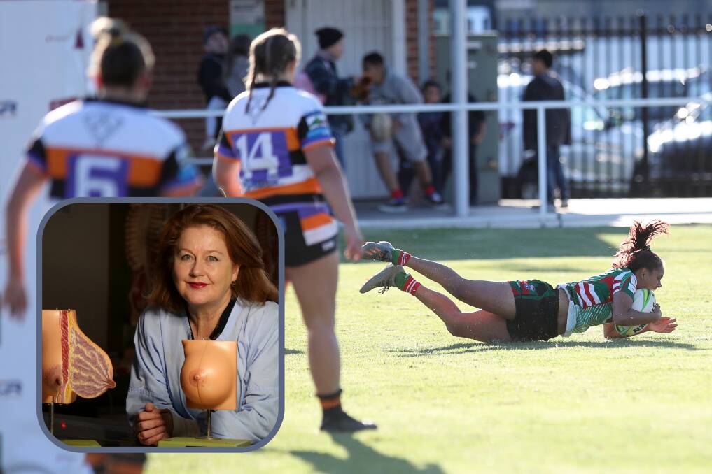 The NRL are already implementing guidelines for women athletes' breast health. Picture:Adam Mclean