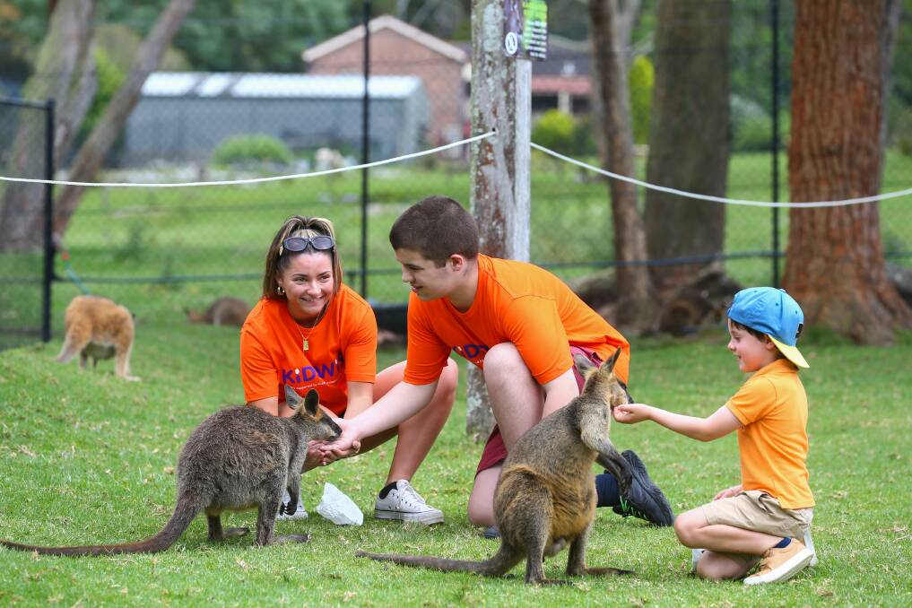 Children from KidzWish at Symbio last year, supported by the Pay Discover Forward initiative. Picture:Wesley Lonergan