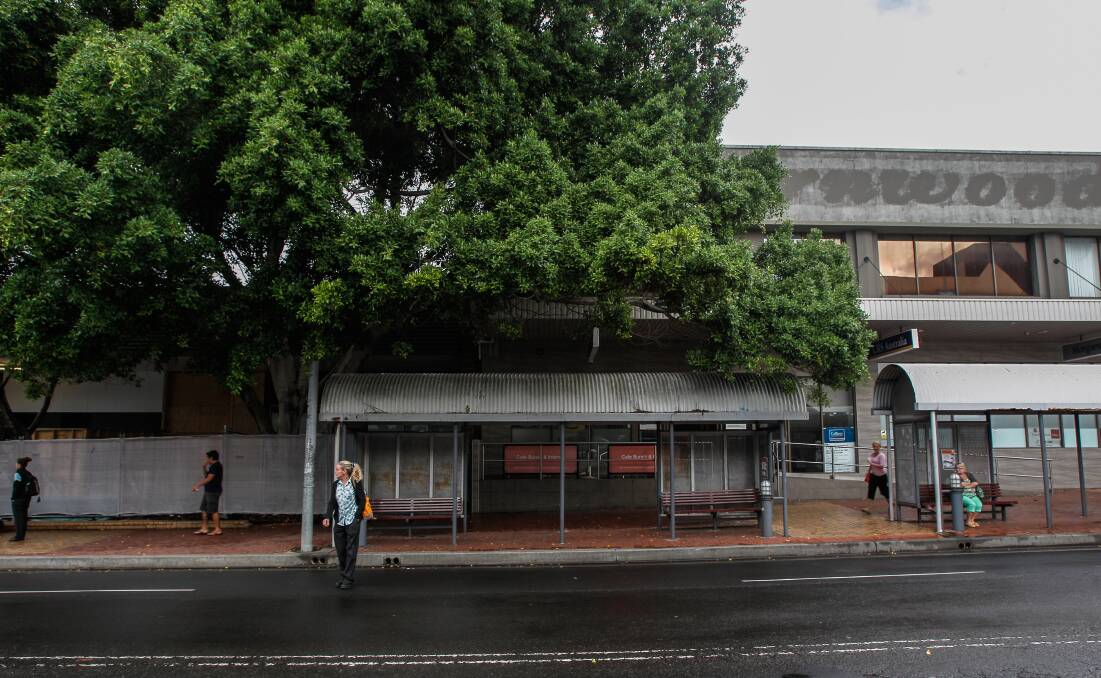 Burelli Street bus stops in 2014. Picture:Christopher Chan