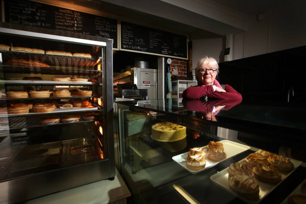 Bron Durney works at the local bakery in Kangaroo Valley. Picture:Sylvia Liber
