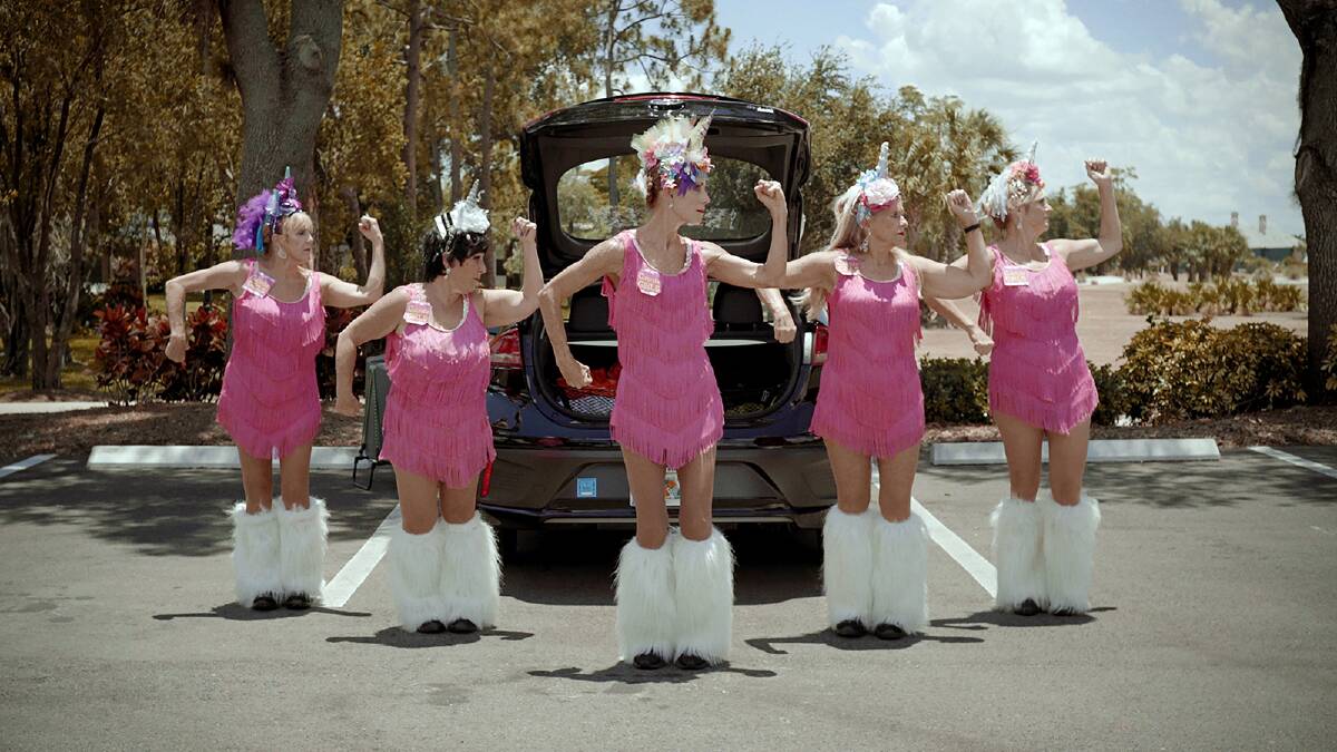Calendar Girls follows a Floridian dance team with a difference - all of the members are aged 60+.