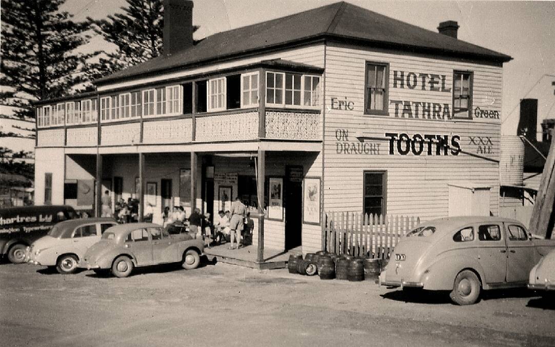 A photo of the Tathra Hotel from the 1950s. The pub has been fully revamped now and boasts "intoxicating" views. File photo