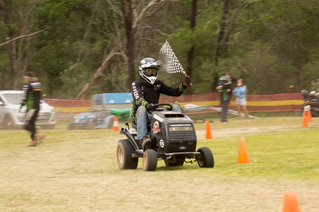 Lawn mower racing, just one of the many events coming to Kangaroo Valley with the return of the Barbeque and Beer Festival. Picture: Supplied.