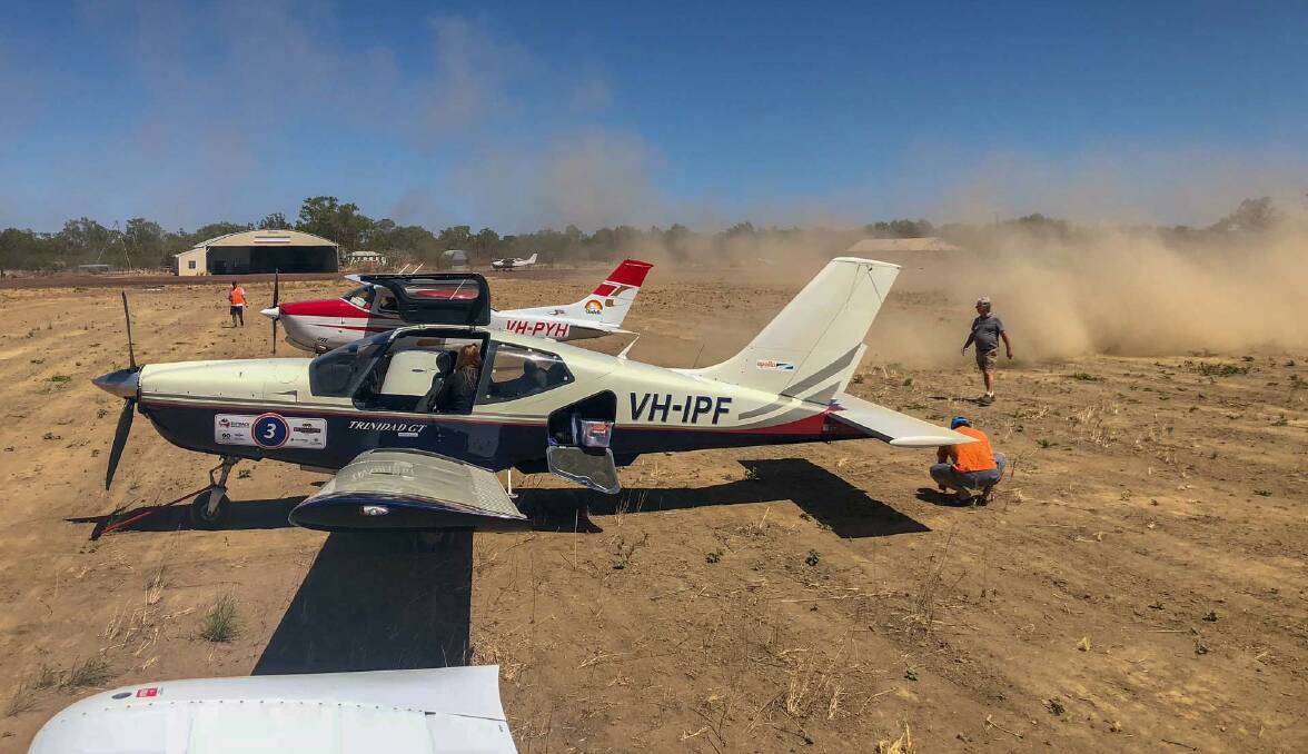 More than 40 light aircraft are set to take to the skies in this year's Outback Air Race. Picture by Outback Air Race.