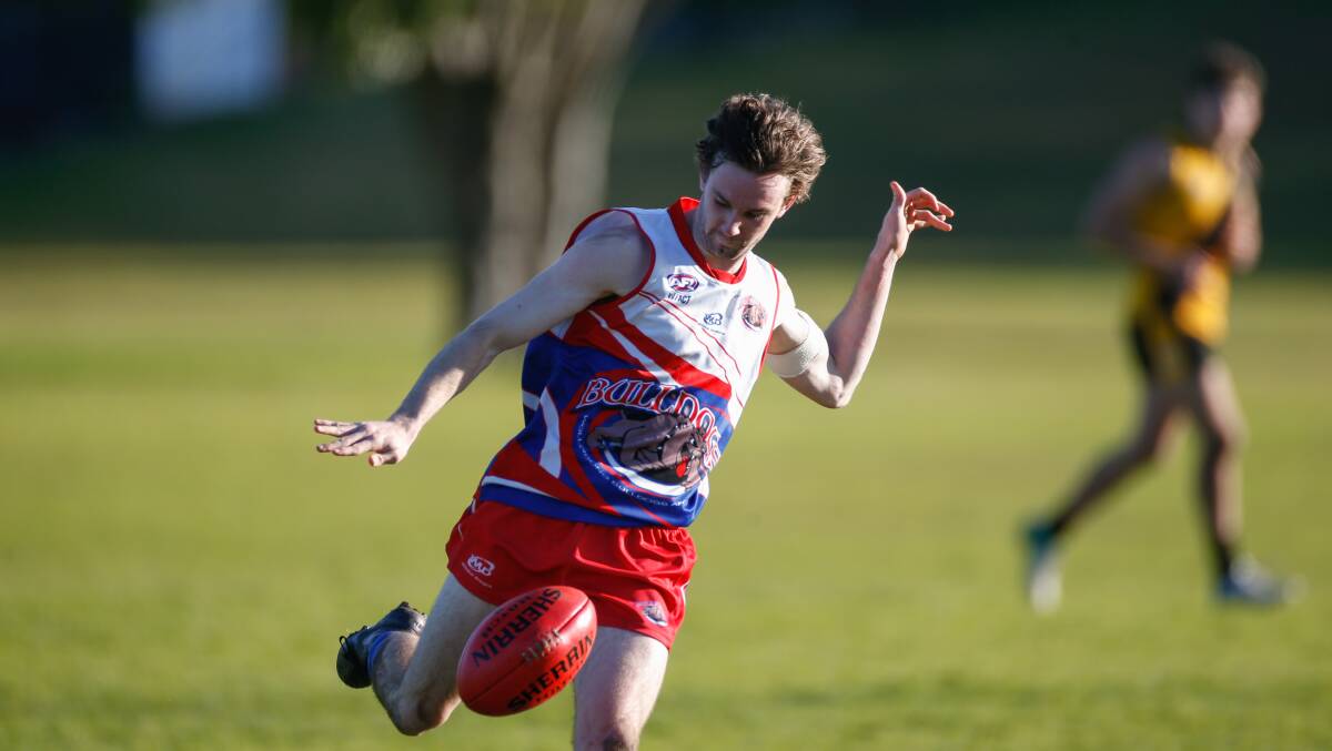 Winners: Wollongong Bulldogs player Harry Toole. Picture: Anna Warr