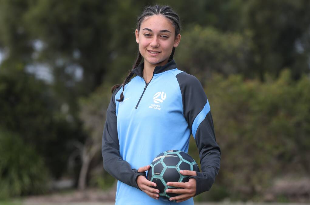 Dos Santos signed for Sydney FC earlier in the year with her sister Indiana. Picture by Robert Peet