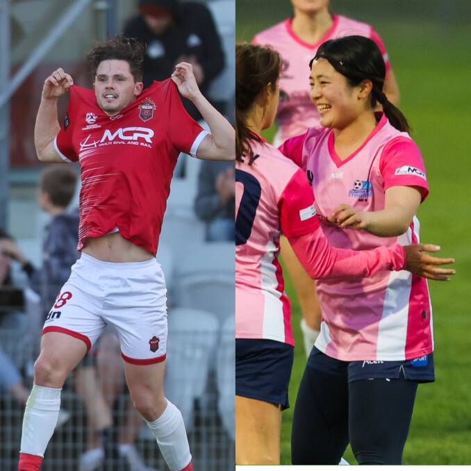 Chris McStay and Sakura Nojima were influential for both the Wolves and the Stingrays. Pictures by Adam McLean and Wesley Lonergan