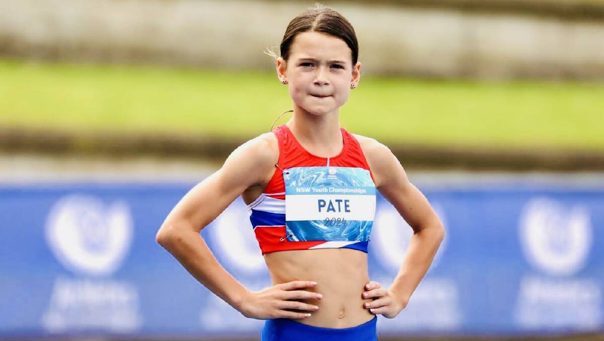 Harlow Pate. Picture - Athletics NSW