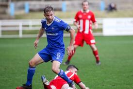 Bulli FC midfielder Sam Davies has been ruled out of the entire 2024 Illawarra Premier League season due to him requiring hip surgery. Picture by Adam McLean