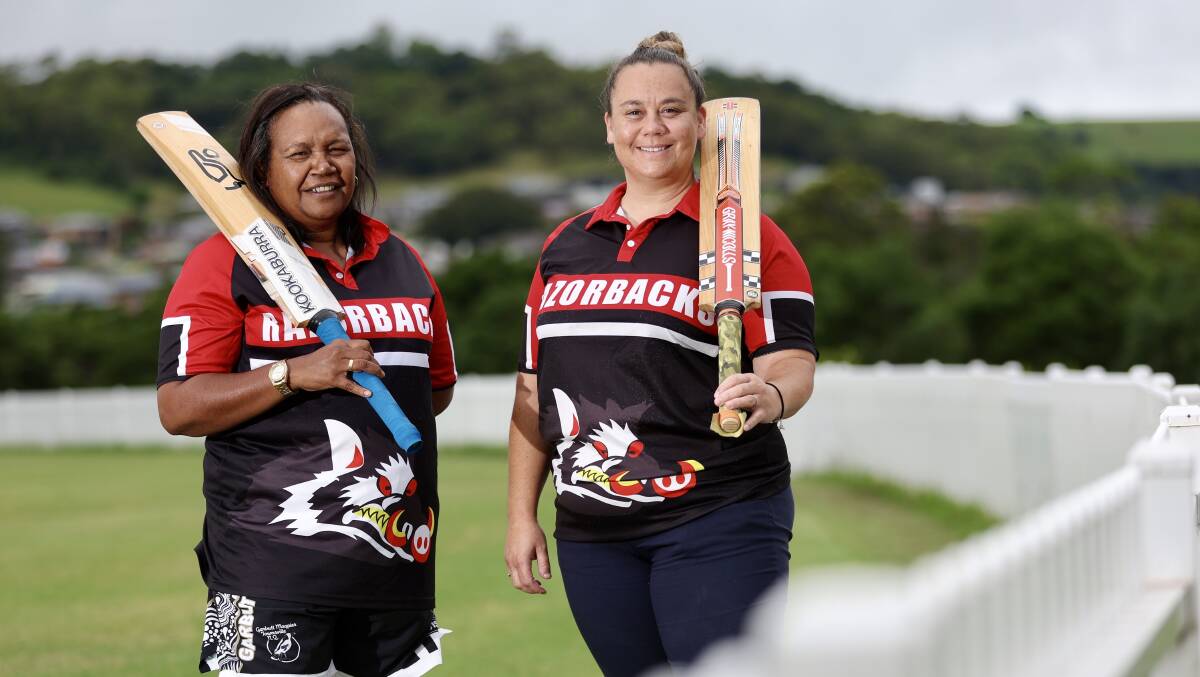 Iriaka Ross and Carlie Gilly will represent both The Rail and South Coast cricket at the upcoming Indigenous Festival of Cricket in Bomaderry. Picture by Adam McLean