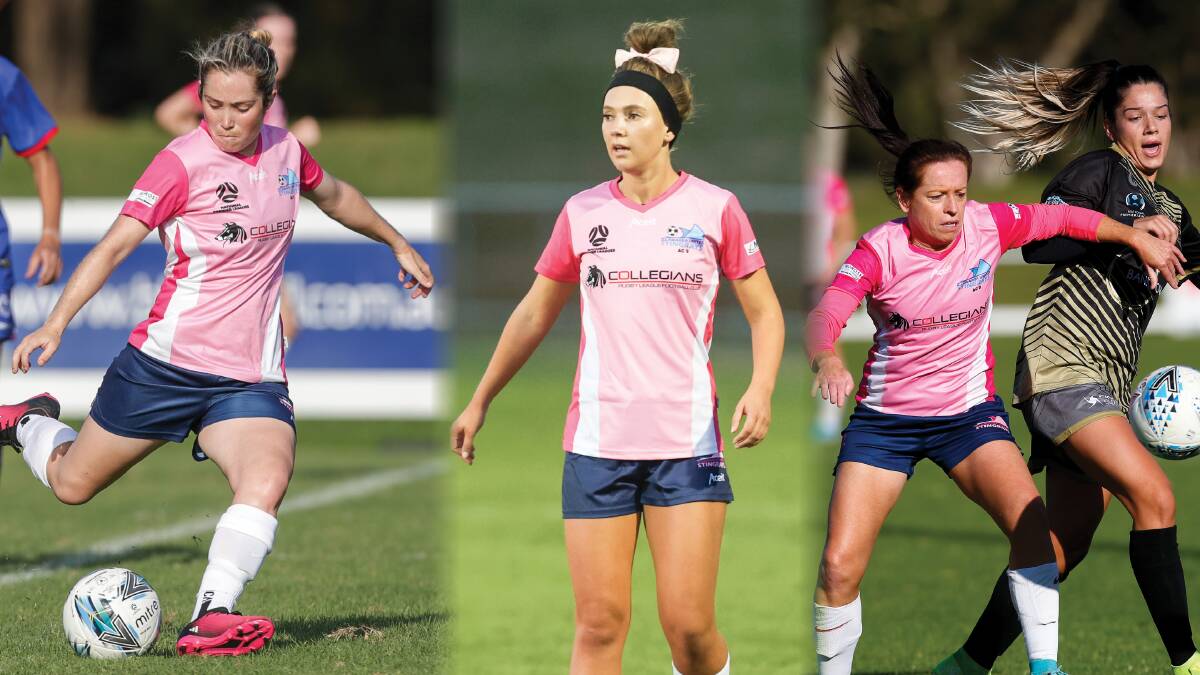 Following Michelle Carney's (right) retirement, Kaelah Austin (left) will be the new club captain and Chloe Middleton (centre) will be the first grade captain. Pictures by Adam McLean, Wesley Longergan and Anna Warr