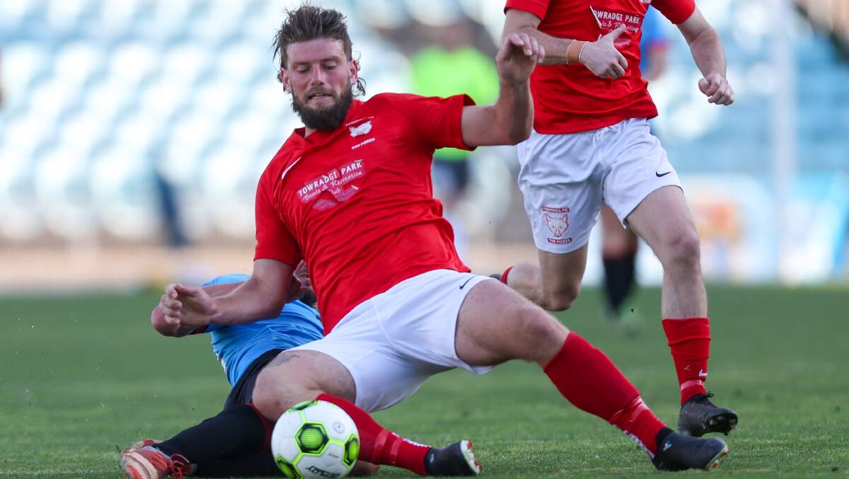Dejan Djukic was immense for Fernhil in their 5-3 win against Shellharbour in the 2023 District League grand final. Picture by Adam McLean