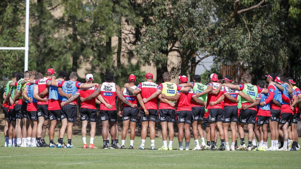 The Dragons have no plans to shift away from the Illawarra, according to CEO Ryan Webb. Picture by Adam McLean