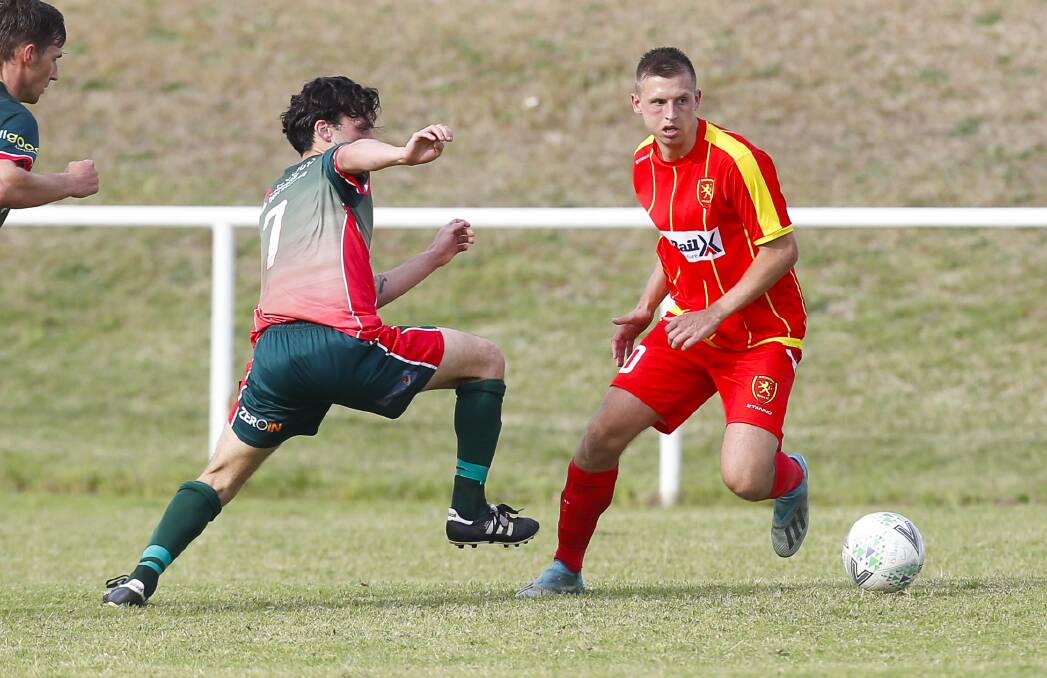 Match-winner: Mason Versi will be key to Wollongong United's success against Green Gully.
