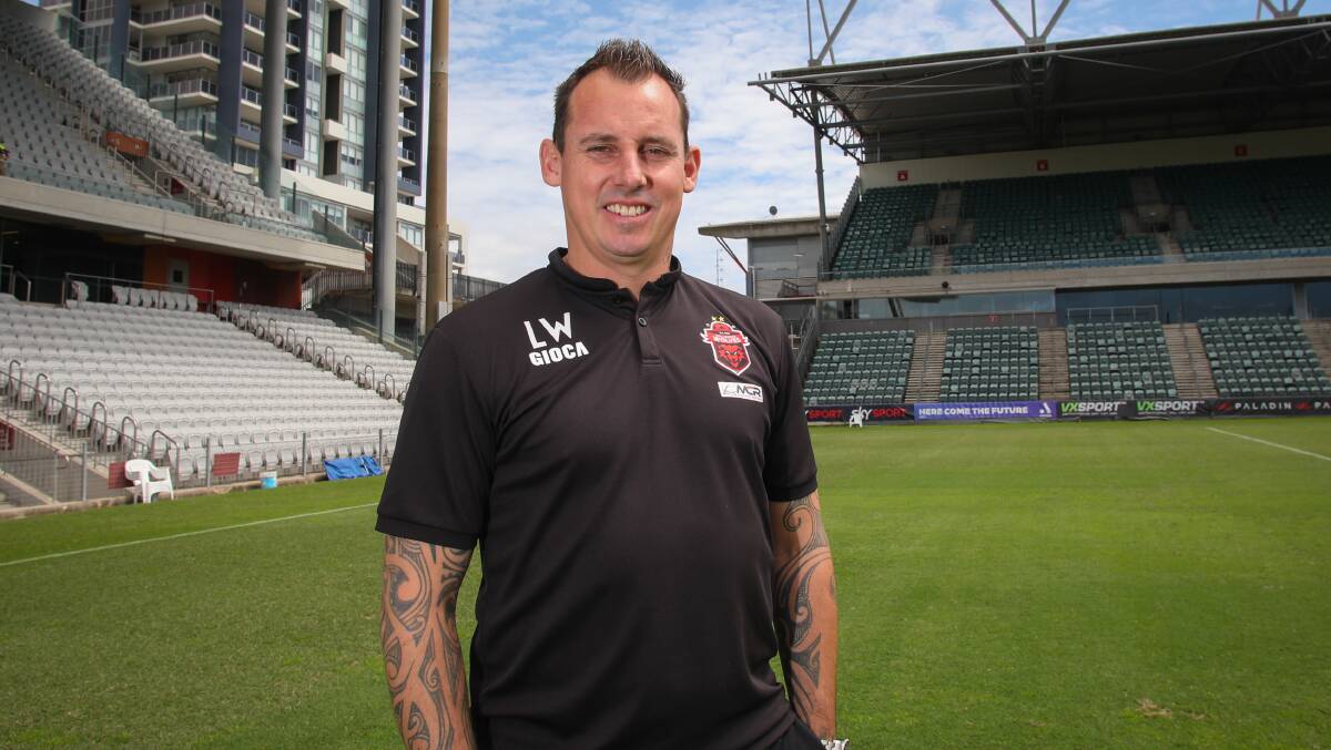 On the move: Wolves coach Luke Wilkshire will be heading to the Mariners as their head of youth development. Picture: Wesley Lonergan
