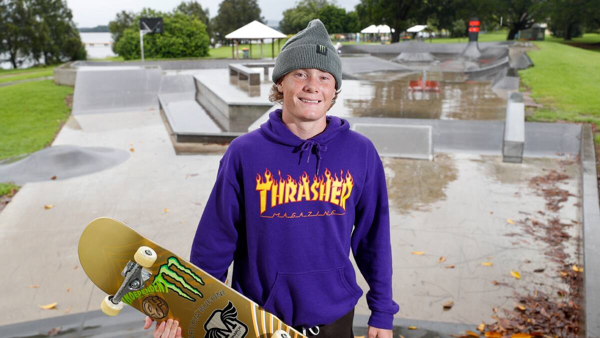 Gold star: Minnamurra's Kieran Woolley has won his first gold medal at the X-Games. Picture: Adam McLean