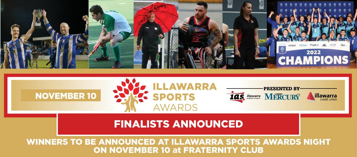 See all the finalists in the Illawarra Sports Awards 2022