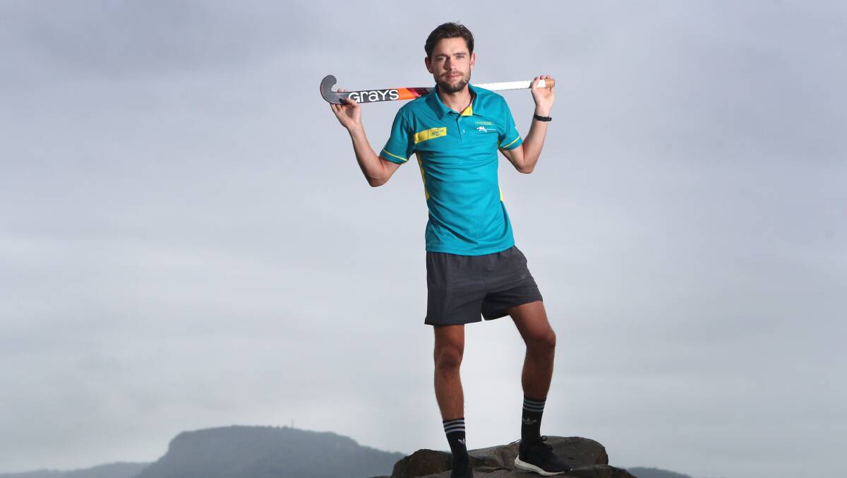 Kookaburras player Flynn Ogilvie will be back for the NSW Pride this Hockey One season looking to pick up where he left off. Picture by Silvia Liber