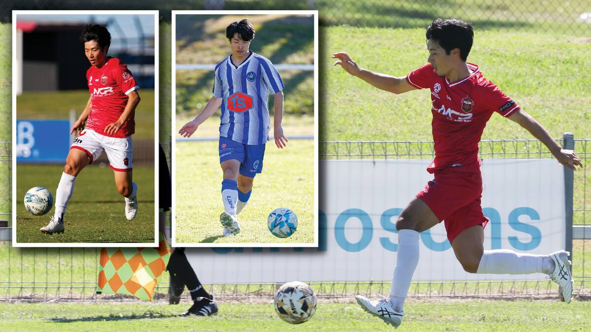 Takumi Ofuka has been in stunning form for Wollongong Wolves in 2024. Pictures by Sylvia Liber and Anna Warr