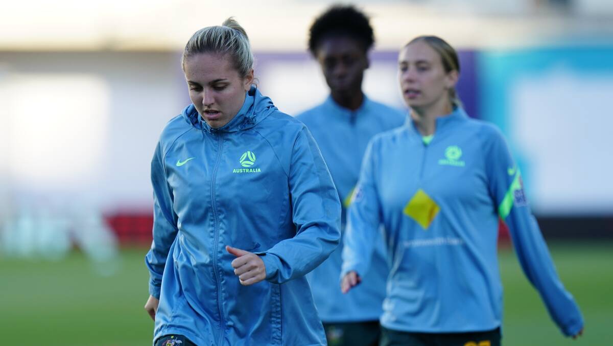 Mackenzie Hawkesby says she is fully focused on working hard in training and having a good season with Sydney FC to make her Matildas dream come true at next year's World Cup in Australia and New Zealand. Picture by Gualter Fatia/Getty Images