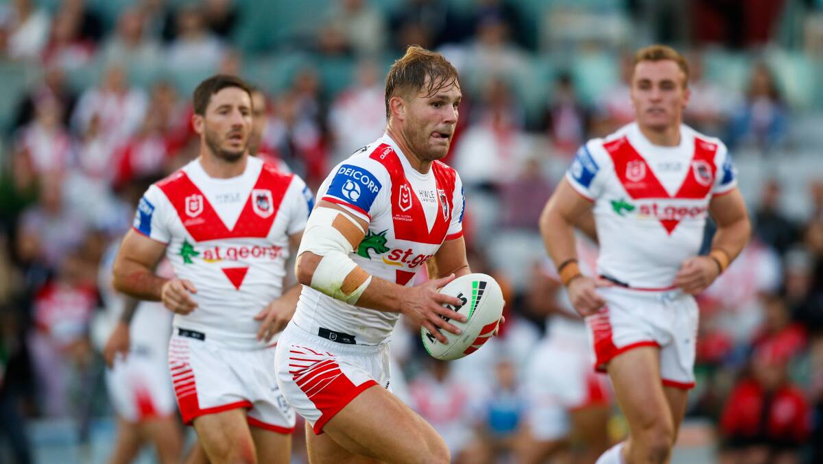 Jack de Belin will play his 200th NRL game. Picture by Anna Warr
