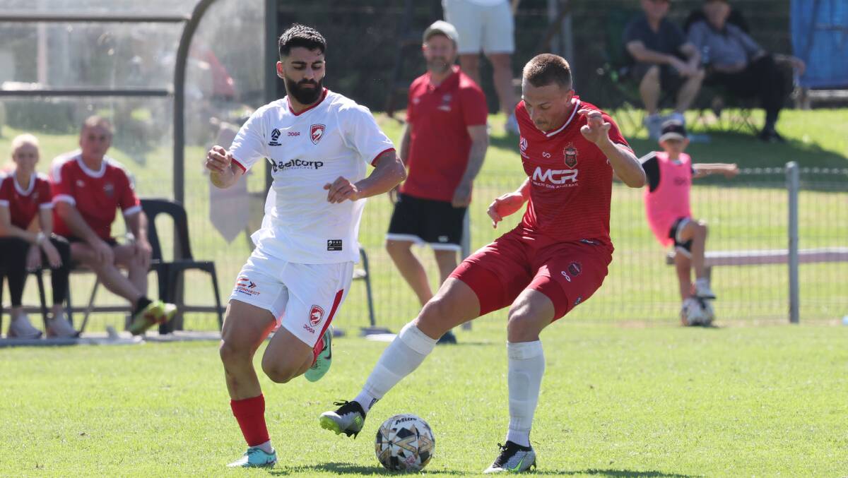 Lachlan Scott scored late to give Wollongong Wolves a 1-0 away victory against Blacktown in the NPL Men's NSW competition. Picture by Sylvia Liber