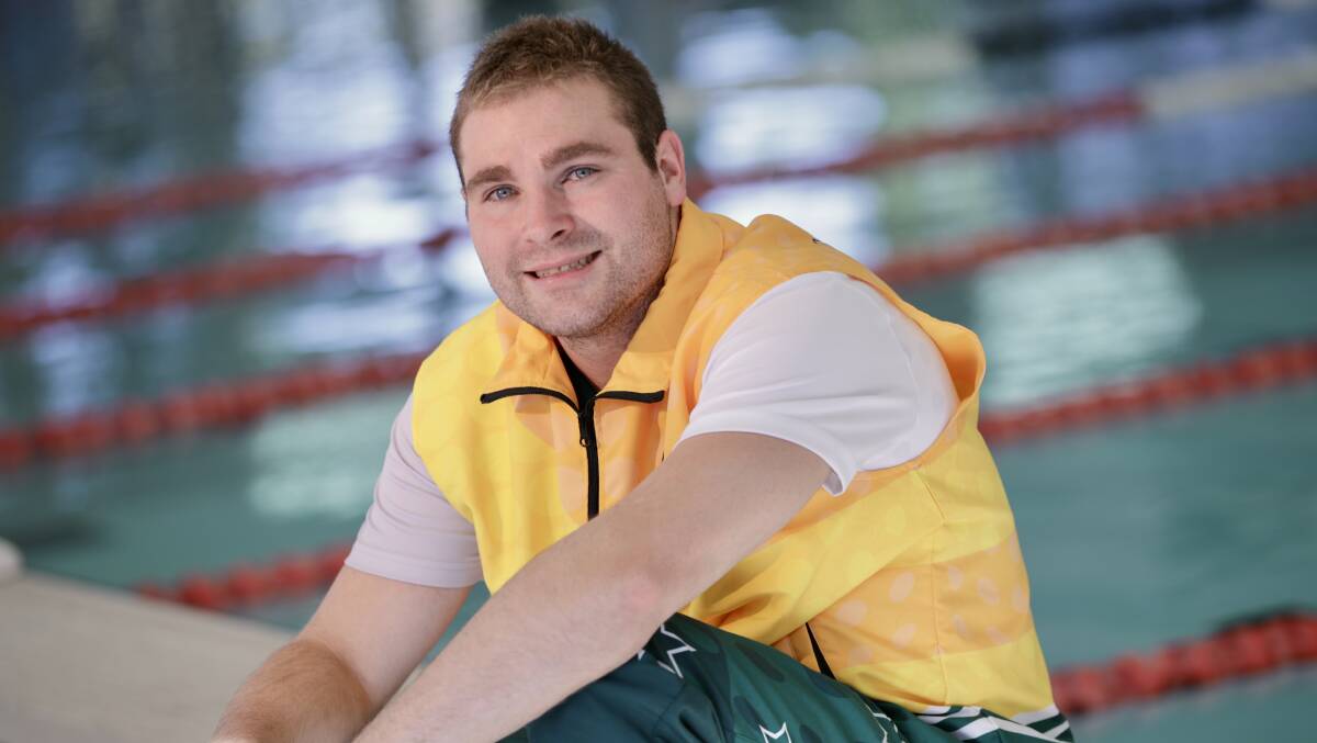 Wollongong para-swimmer Jarred Dyer will be representing Australia at the Global Games in June. Picture by Adam McLean