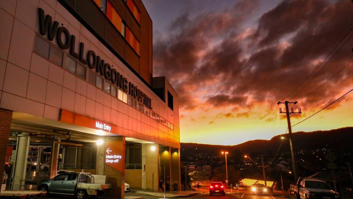 Wollongong Hospital. Picture by Adam McLean.